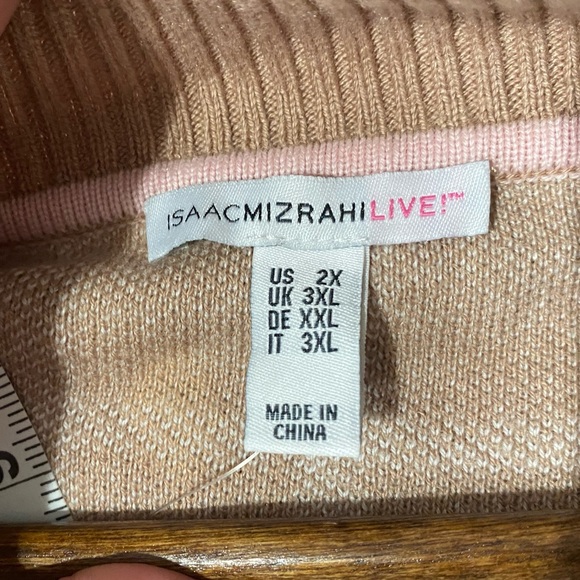 Isaac Mizrahi Live!Sweater 2XL - Picture 2 of 6